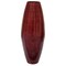 Uniquewise Bamboo Cylinder Floor Vase-Handcrafted Tall Decorative Vase-Ideal for Dining Room, Living Room, 16.5", Red QI003245.R.S - alternate 2